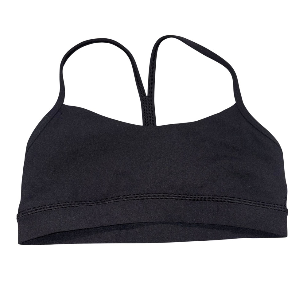 Sports Bra Womens XXS Black Flow Y Yoga Racerback Lululemon